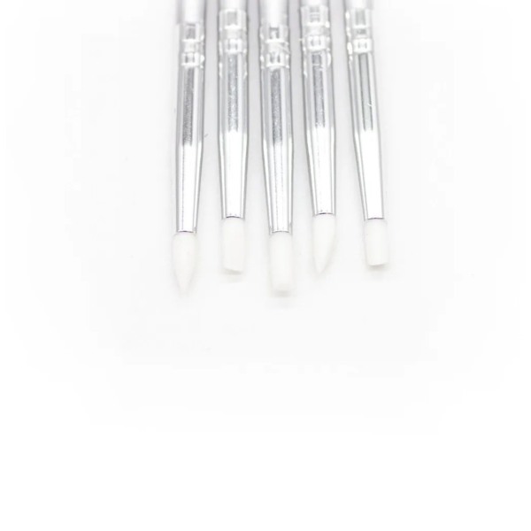 Кисточки стоматологические Dentins, для реставрации зубов, моделирования композита, узкие, 5 шт - фото 1