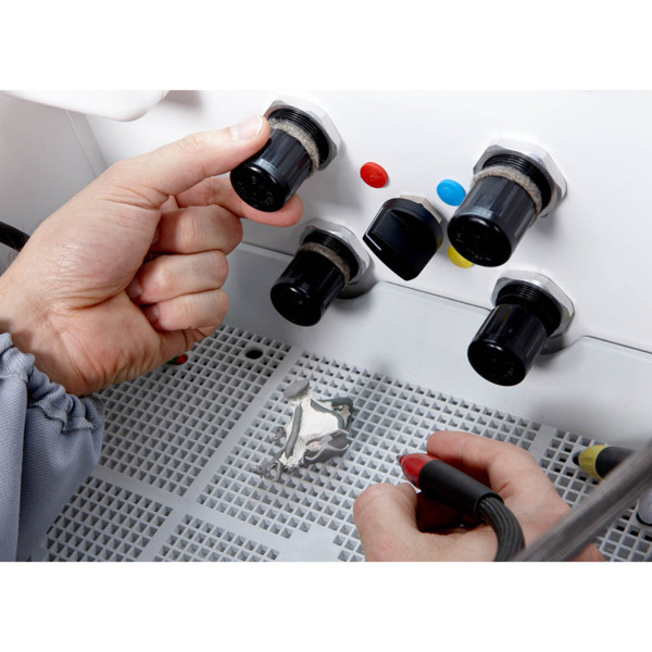 Аппарат пескоструйный Basic Quattro IS, 25-70 мкм/70-250 мкм, 220-240 Вт, 50/60 Гц - фото 4