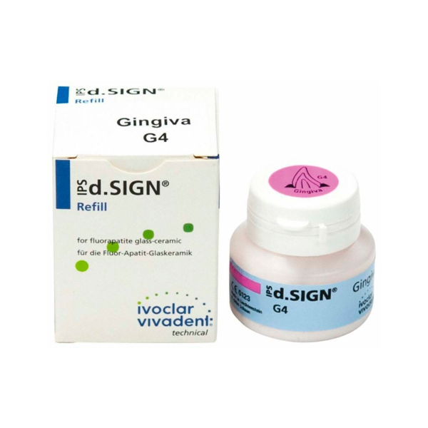 IPS d.SIGN Gingiva - десневая масса, цвет 4, 20 г - фото 0