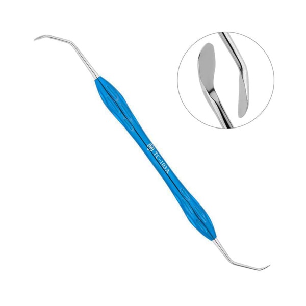 Кюретка стоматологическая, двусторонняя, ручка A, 3.1х4.4 мм, длина 180 мм - фото 1