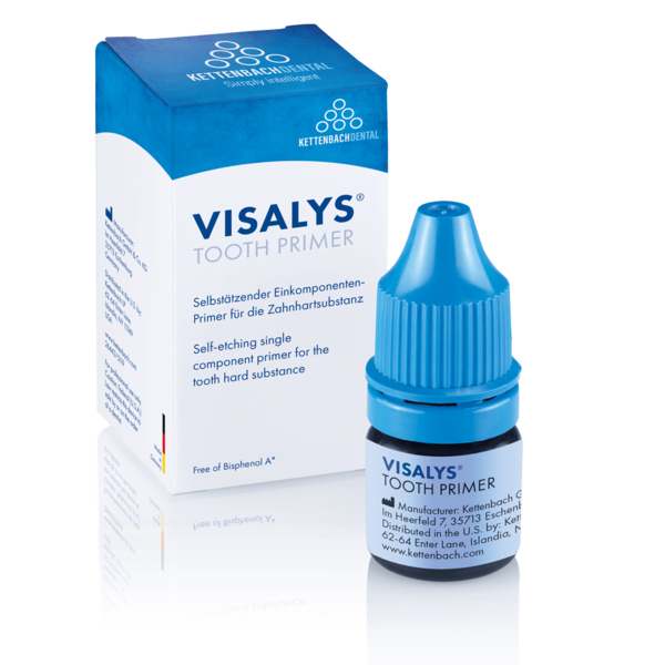 Реставрационный праймер Kettenbach Visalys Tooth Primer, для сцепления материалов, 4 мл - фото 0