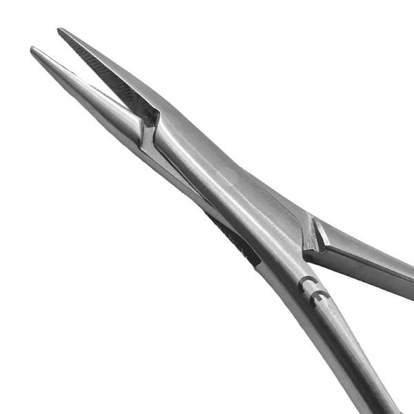 Зажим лигатурный Метью IMD, экстра узкие щечки, одна пружина, 14 см - фото 3