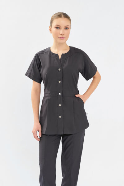 Рубашка женская Тезис TZ462, графит, 42 - фото 0