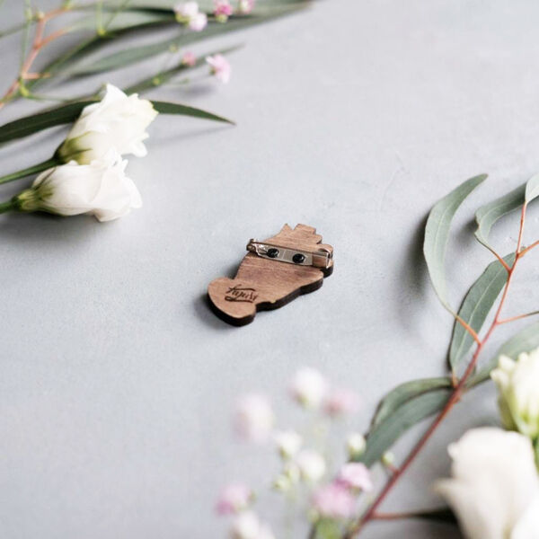 Значок "Маникюр лак", желтый - фото 2