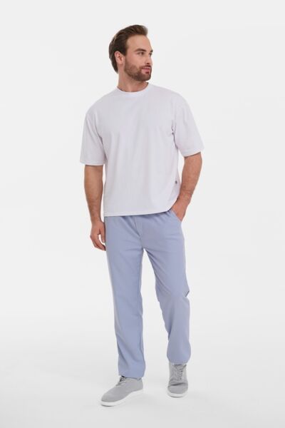 Джоггеры мужские Тезис TZ628, серый, 46 - фото 4