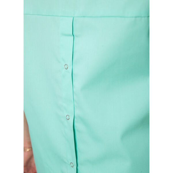 Рубашка женская на кнопках, зеленый, 60 - фото 4