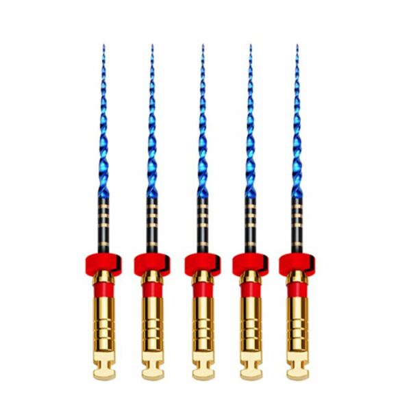 Файлы машинные Eurofile T-Flex, стерильный, для препарирования каналов, 25 мм, №25/.04, никель-титан, 5 шт - фото 0