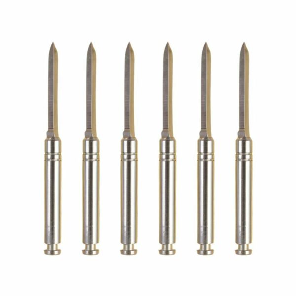 Дриль расширительный ФОРМА ДРЧ, для установки штифтов, четырехгранный, D=1.21 мм, L=19.0 мм, сталь, 6 шт - фото 0