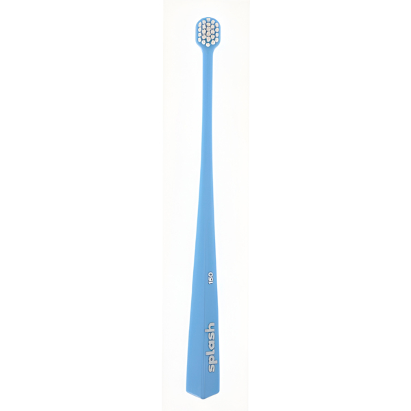 Зубная щетка Splash Brush Single 150, мягкая, голубой, 1 шт - фото 2