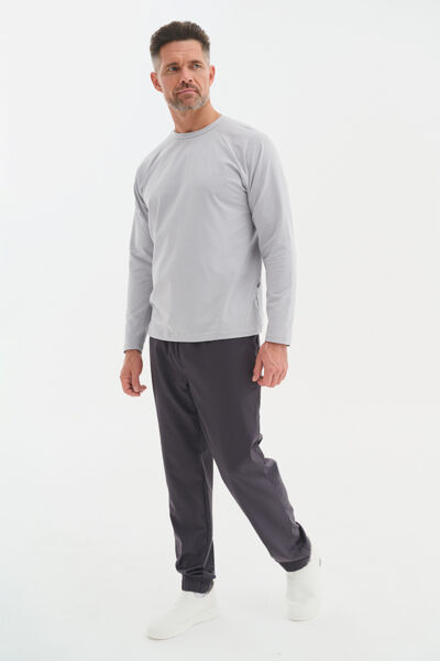 Лонгслив мужской Тезис TZ512, серый, 54 - фото 2