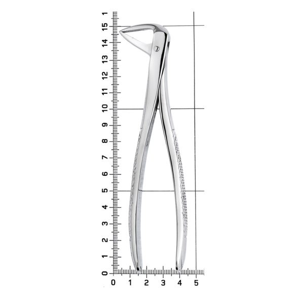 Щипцы для удаления зубов, нижние корни, клювовидные, стандартные, 11-74N* - фото 7