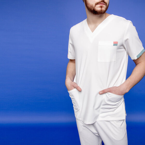 Туника мужская 258 Michigan, R150 белый, XL - фото 1