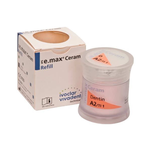 IPS e.max Ceram Dentin - дентин, цвет A2, 20 г - фото 0