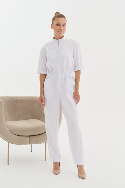 Комбинезон женский Тезис TZ490, белый, 52 - фото 1