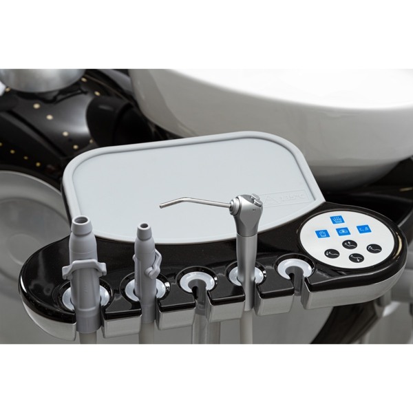 Стоматологическая установка SAFETY M2+, нижняя подача, с 24-диодным светильником - фото 10