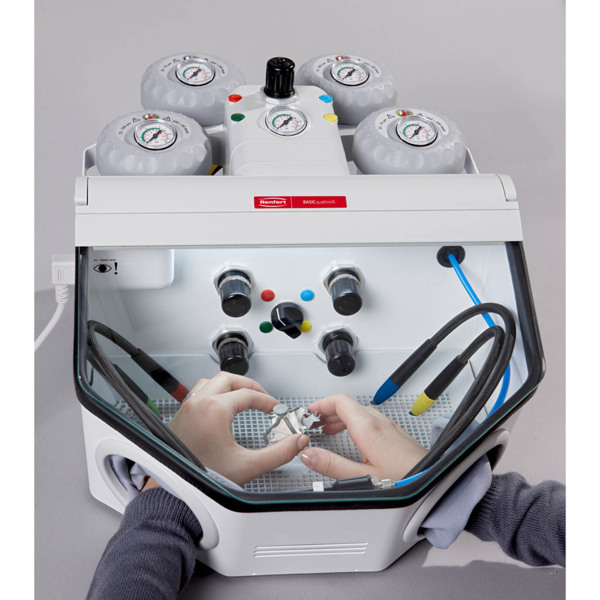 Аппарат пескоструйный Basic Quattro IS, 25-70 мкм/70-250 мкм, 220-240 Вт, 50/60 Гц - фото 2