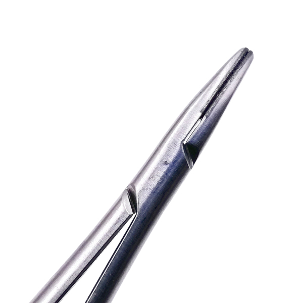 Иглодержатель Castroviejo #5021M, Perma Sharp, изогнутый, 14 см - фото 2