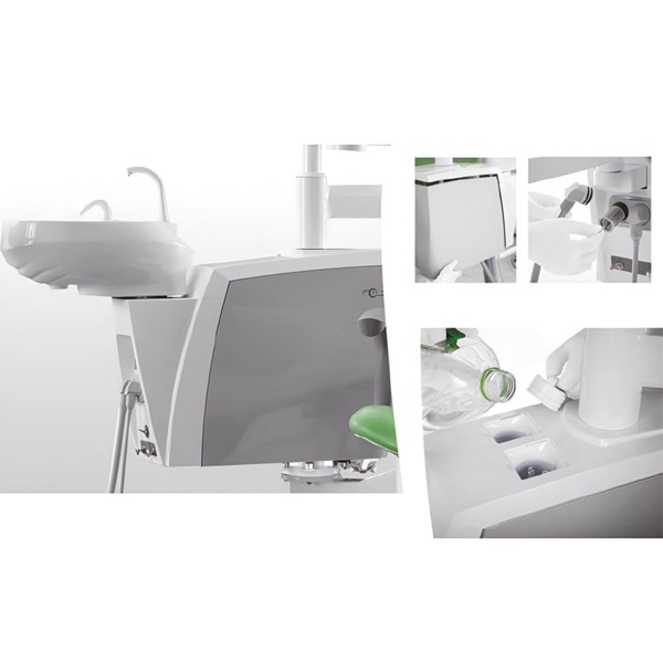 Стоматологическая установка Cingol X1, с подкатным блоком, взрослая - фото 4
