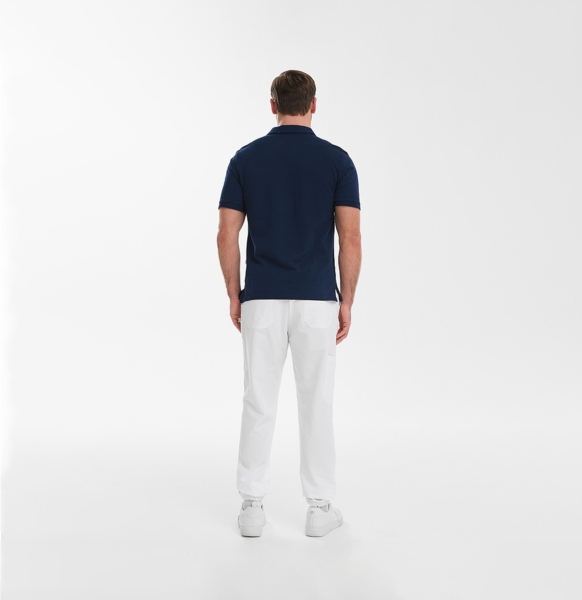 Поло мужское Амрита "Osstem", темно-синий, 48 размер - фото 5