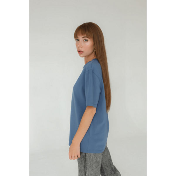 Футболка женская Тезис, синий, 48-50 - фото 2