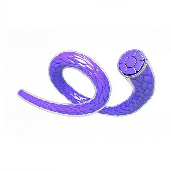 Шовный материал MyDent24 Лактисорб, рассасывающаяся плетеная нить с покрытием 3/0 75 см, обратно-режущая игла 16 мм 3/8, фиолетовый, 12 шт - фото 1