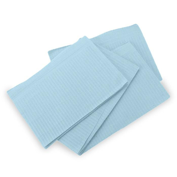 Aduit Bibs - нагрудник двуслойный, цвет голубой, 500 шт - фото 2