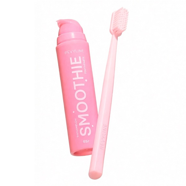 Зубная паста Revyline Smoothie, "Арбуз", с дозатором, 65 г, 1 шт - фото 2