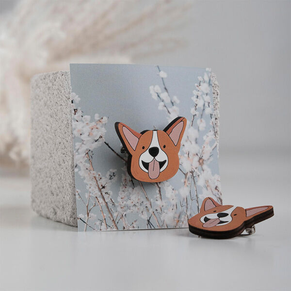 Значок "Коржик" - фото 1