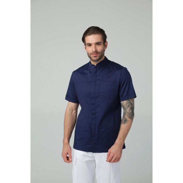 Туника мужская Dr. Nice, на молнии, синий, 48 - фото 2