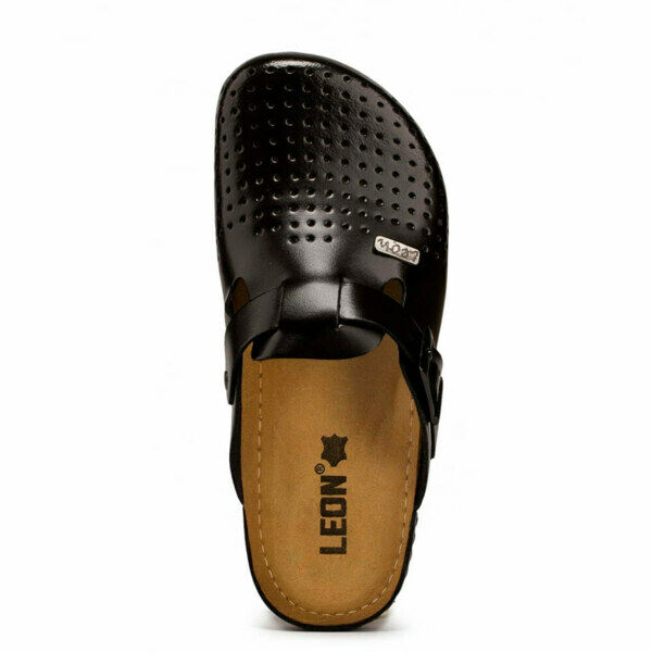 Тапочки-сабо Леон 700М, мужские, черные, 41 - фото 1