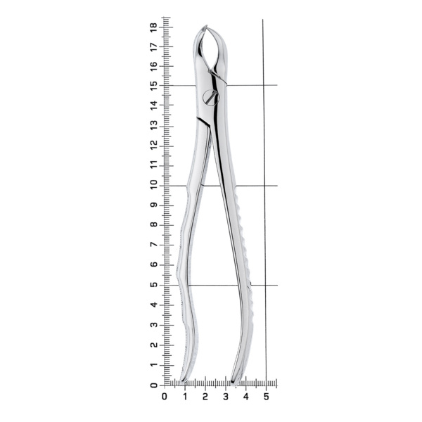 Щипцы для удаления зубов, верхние моляры (справа), S-образные, анатомические,12-89* - фото 9