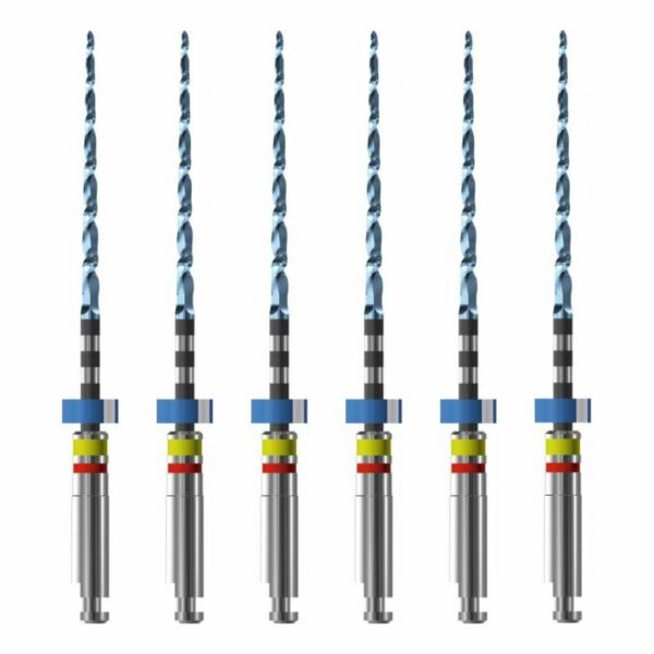 Файлы машинные FKG RACE EVO, стерильный, для формирования широких каналов, 25 мм, №50/.04, никель-титан, 6 шт - фото 0