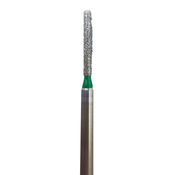 Бор алмазный Ecoline E 837 C, цилиндр, D=1.2 мм, FG, зеленый, 1 шт - фото 0