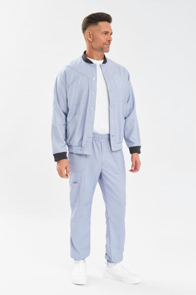 Бомбер мужской Тезис TZ690, серый, 50 - фото 1