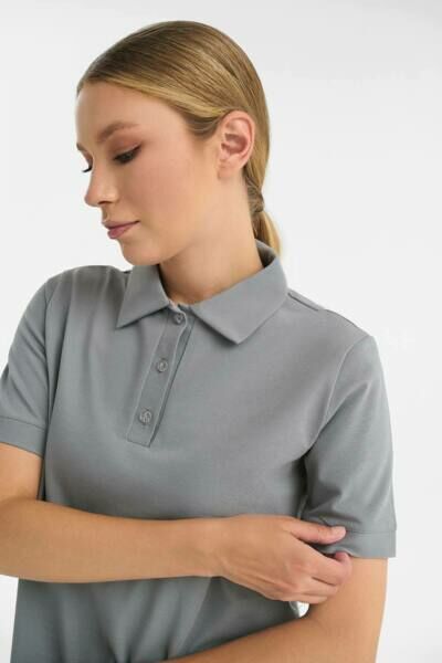 Поло женское Тезис TZ050, серый, 44 - фото 1