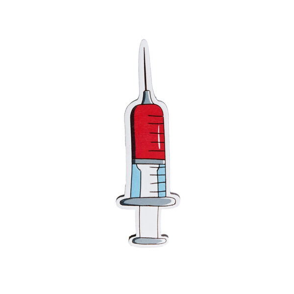 Значок "Шприц" - фото 0