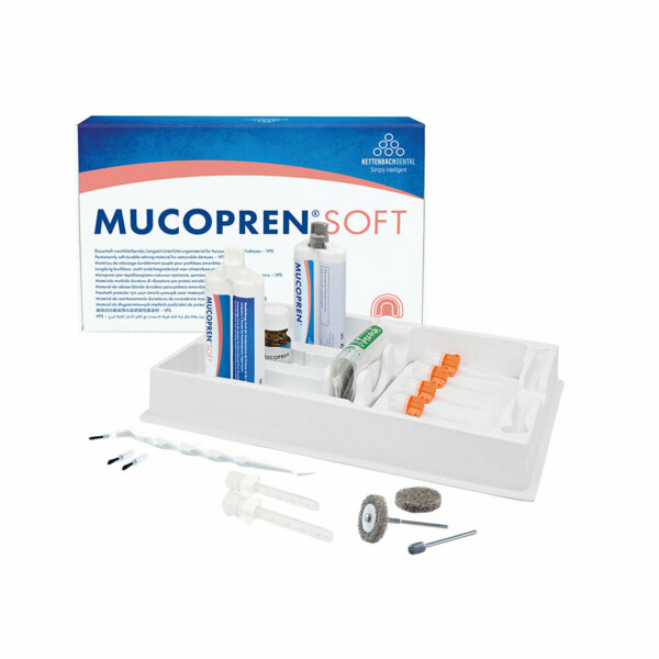 Mucopren Soft Basic Set - материал для перебазировки протезов, базовый набор