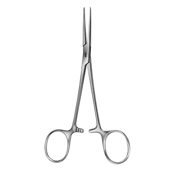 Зажим кровоостанавливающий по KELLY, прямой, длина 140 мм - фото 0