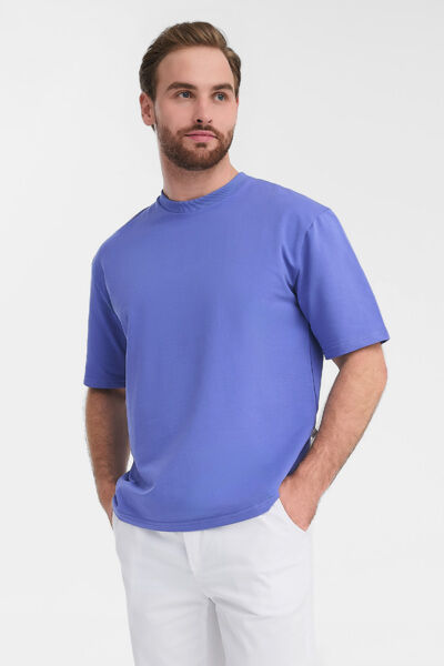 Футболка мужская Тезис TZ510, сиреневый, 46-48 - фото 0