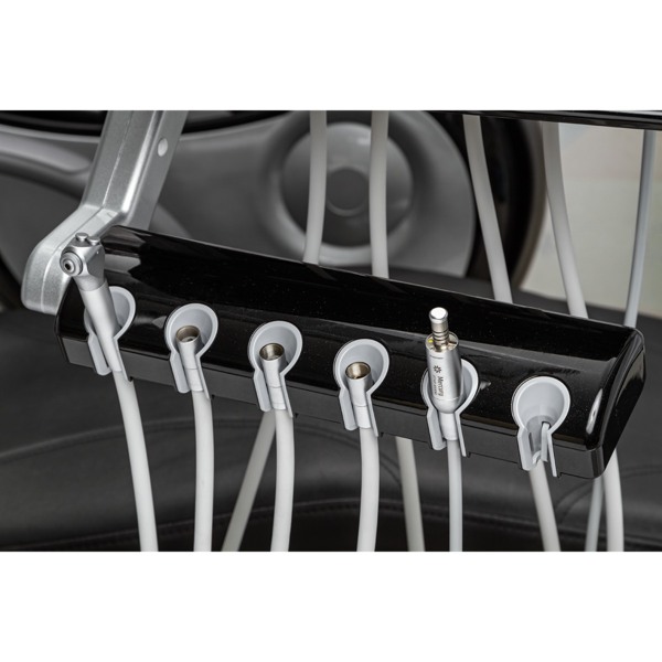 Стоматологическая установка SAFETY M2+, нижняя подача, с 24-диодным светильником - фото 8