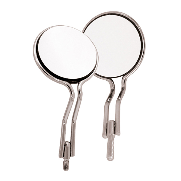 Зеркало Acteon №4, родиевое, двустороннее, диаметр 22 мм, 12 шт - фото 0