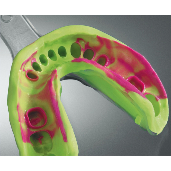 Exaplast - слепочный материал, набор (база 910 мл, корригирующая масса 140 мл, катализатор 60 мл) - фото 1