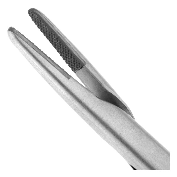 Иглодержатель Micro-Nadelhalter TC, микрохирургический, прямой, 18 см - фото 2