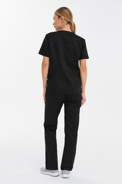 Туника женская Тезис TZ338, unica, черный, 50 - фото 3