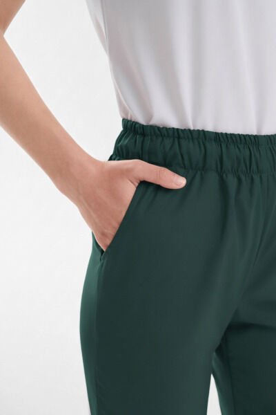 Брюки женские Тезис TZ315, зеленый, 44 - фото 1