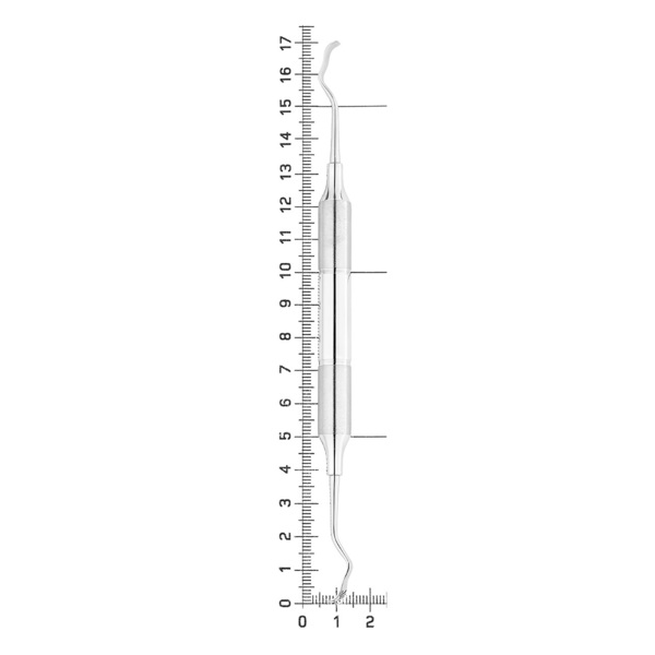 Скалер Бузера, пародонтологический, длина 17 см - фото 3