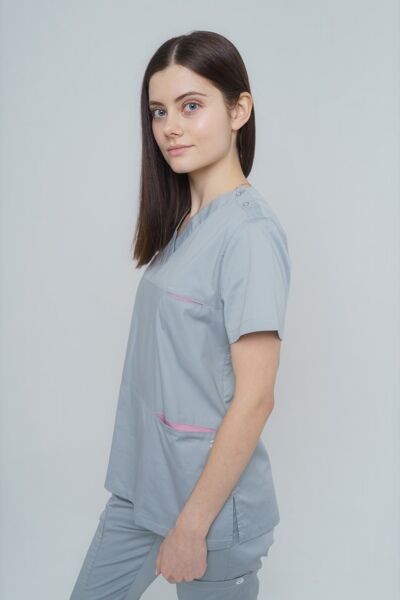 Туника женская Тезис TZ200, серый, 44 - фото 3