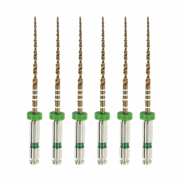 Файлы машинные Geosoft EndoLine S-FLEXI, стерильные, для первичного эндодонтического лечения, 25 мм, №35/.04, никель-титан, 6 шт - фото 0