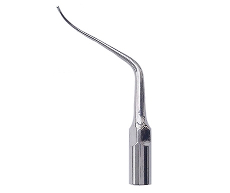 Насадка ультразвуковая Woodpecker P2RD, пародонтологическая, для удаления зубного камня в узких пространствах, правая, D=0.6 мм, L=7 мм, 40 мкм, 1 шт - фото 0