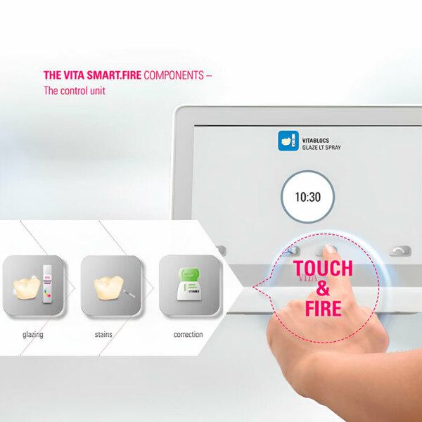 VITA SMART.FIRE - печь для обжига керамики, настройки с блоком управления, 100V - фото 5